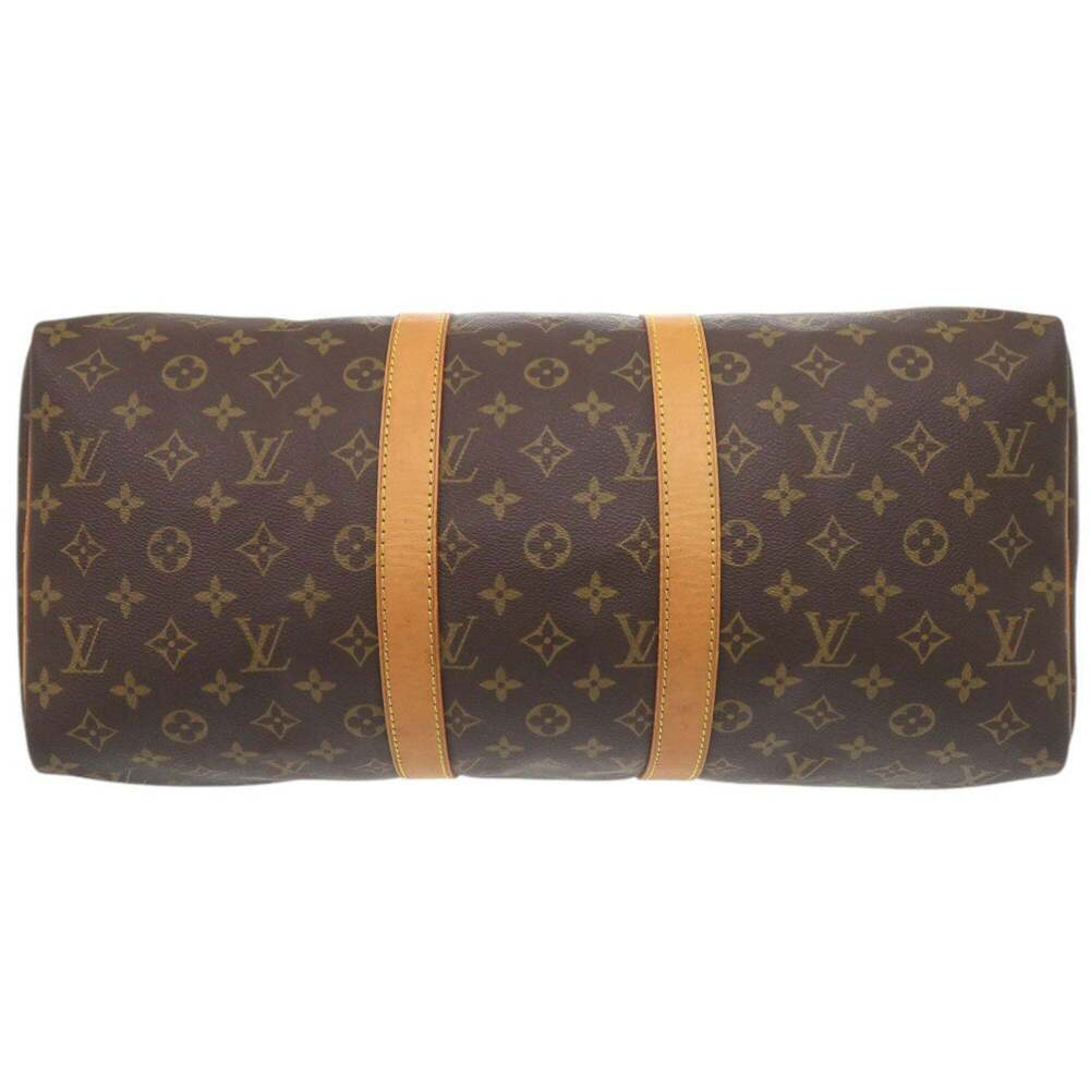 LOUIS VUITTON Brown Monogram Keepall 45 Boston Bag - Picture 3 of 9